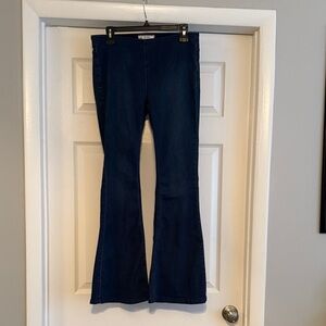 Free People Navy Denim Jeans